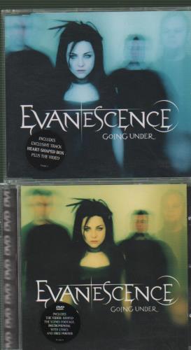 Evanescence Going Under UK CD/DVD single set (256606)